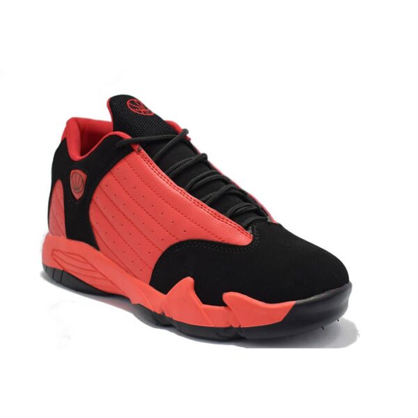 JUSTICE SNEAKER BLACK RED