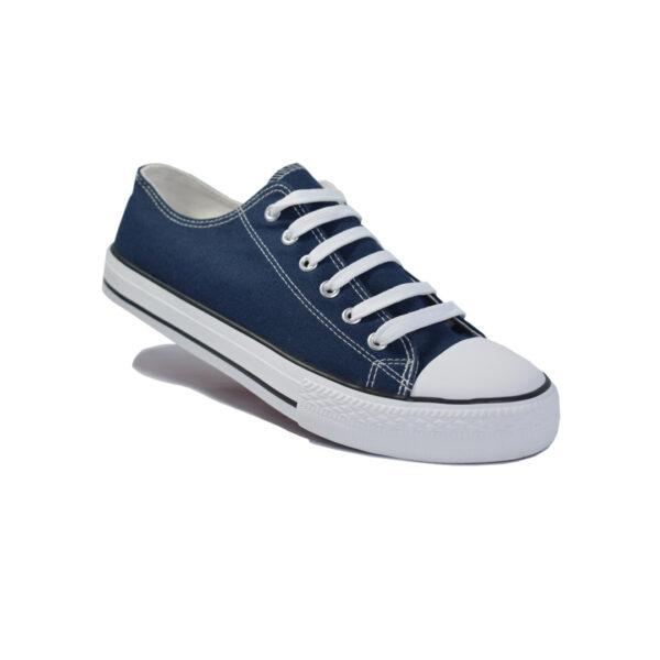 FLIEGEN CANVAS LOW CUT LADIES SNEAKER NAVY