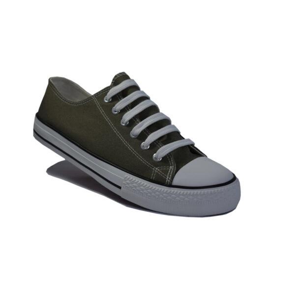 FLIEGEN CANVAS LOW CUT LADIES SNEAKER OLIVE