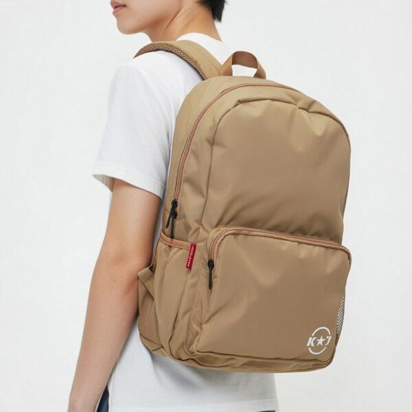KLEVAS K7 BEAR SCHOOL BAG/ BACKPACK CAMEL