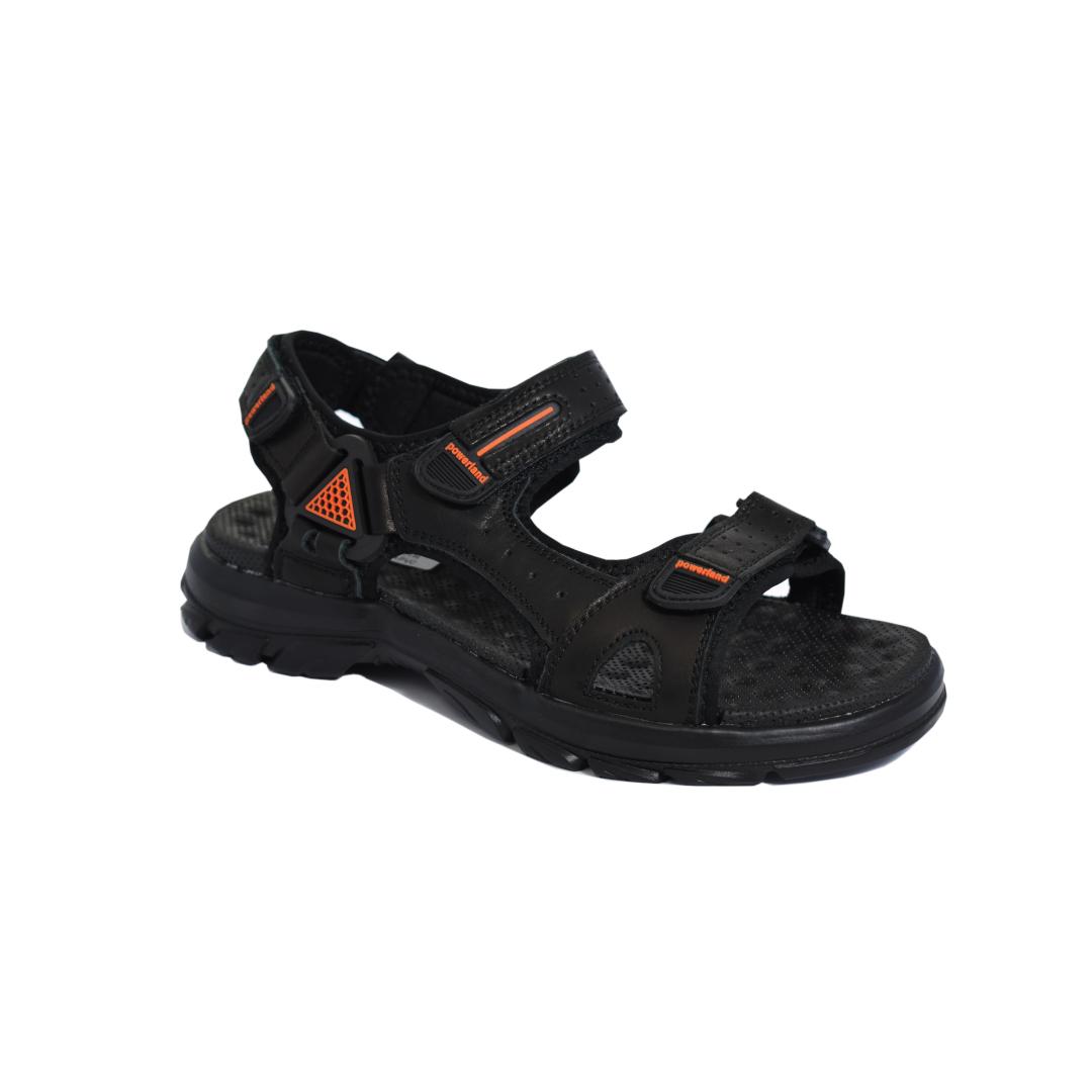 Powerland Mens Sandal Black 1 Website